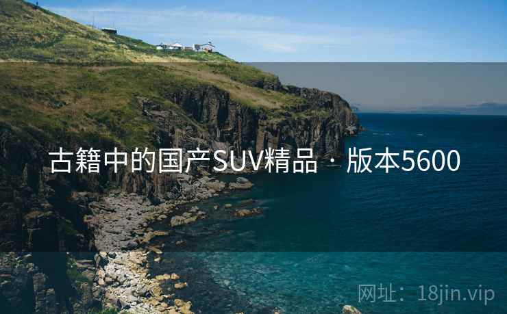 古籍中的国产SUV精品 · 版本5600