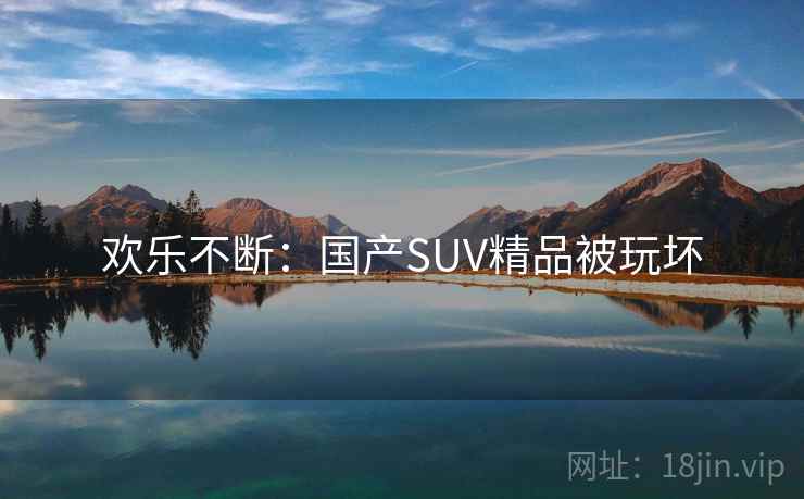 欢乐不断：国产SUV精品被玩坏
